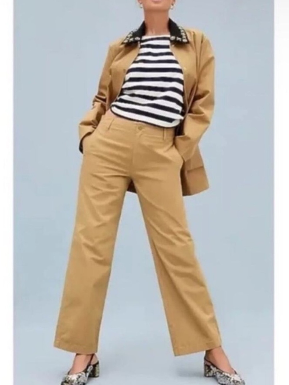 J.Crew Sailor Heritage Chino Pants size 33 NEW